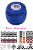 LitaeTrend Kaplan Etamin Ve Kanaviçe İpi 8 No Kod/Renk: 204 - Royaleks thumbnail 2