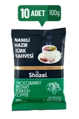 Shazel Naneli Hazır Türk Kahvesi 100 gr x 10 Adet thumbnail 1