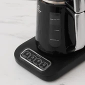 Karaca Çaysever Robotea Pro Quartz 4 in 1 Konuşan Çay Makinesi Black Chrome thumbnail 3