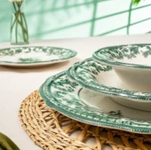 Fecra Majestic Green 24 Parça Yemek Takımı - 6