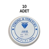 Linea Esnek Misina 0.5 mm 15 mt Takı Misinası 10 Adet thumbnail 1