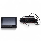 Viges Dokunmatik Araç İçi Yol Kamerası (3 Adet Kamera Set) Siyah thumbnail 3