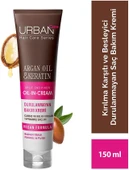 URBAN Care Argan Yağı & Keratin Kolay Kırılan Saçlara Özel Durulanmayan Bakım Kremi 150 ml - 1