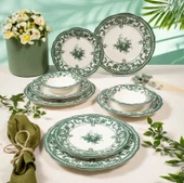 Fecra Majestic Green 24 Parça Yemek Takımı - 1