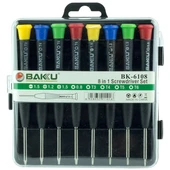 Baku BK-6108 8 in 1 Hassas Tornavida Seti thumbnail 1