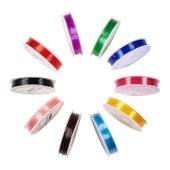 Linea Esnek Renkli Misina 1.0 mm 3,65 mt Takı Misinası 10 Adet thumbnail 1