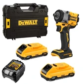 Dewalt DCF922P2T-QW 18V 4.0Ah Li-Ion Kömürsüz Çift Akülü Somun Sıkma - 1