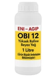 ENİ-AGİP OBİ 12 - 1 LİTRE - YÜKSEK RAFİNE BEYAZ MİNERAL YAĞ - 6