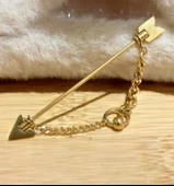 Monalisa Home Lüks Gold Renk Gösterişli Köprü Piercing - 1