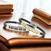 Roma Rakam Desenli Çelik Bileklik 3183SCB005 thumbnail 3