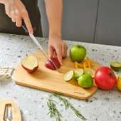 Karaca Lily Bamboo 2'li Pro Kesme Ve Sunum Tahtası thumbnail 4