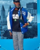 Barbie İmzalı LeBron James Kenbassadors Bebek HRM33 thumbnail 5