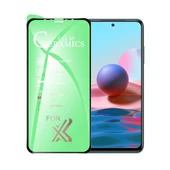 Logis Redmi Note 10 Pro 9D Mat Seramik Tam Kaplayan Ekran Koruyucu Cam - 1
