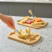 Karaca Lily Bamboo 2'li Pro Kesme Ve Sunum Tahtası thumbnail 2