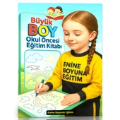 Büyük Boy Okul Öncesi YAZ-SİL Eğitim Kitabı - 1