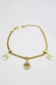 LitaeTrend Hayat Ağacı Charm Bileklik - Altın thumbnail 1