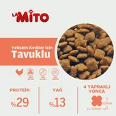 Mito Adult Cat Tavuklu Yetişkin Kedi Maması 5 kg Açık Mama thumbnail 3