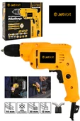 JetVolt 240V 60Hz Profesional 580W Metal Şanzıman 10mm Elektrikli Matkap - Sarı - 1