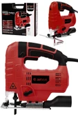 JetVolt 800W Bakır Sargılı Professional Devir Ayarlı Dekupaj Bıçkı Testere Makinası - Kırmızı - 1