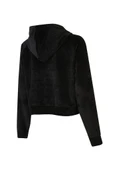 New Balance Lifestyle WNJ3506-BK Siyah Kadın Kapüşonlu Sweatshirt - 2