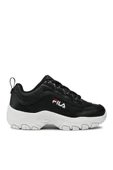 Fila Strada 1010781.25Y Çocuk Siyah Spor Ayakkabı - 1