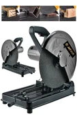 JetVolt Profesyonel 2000W 355mm Bakır Sargılı Metal Şanzıman Profil Metal Kesme Makinesi - Siyah - 1