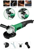 JetVolt Profesyonel 1200W Avuç Taşlama Makinesi 125mm 6 Kademeli Uzun Kuyruk - Yeşil - 1