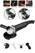 JetVolt Profesyonel 1200W Avuç Taşlama Makinesi 125mm 6 Kademeli Uzun Kuyruk - Siyah - 1