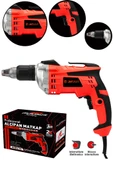 JetVolt Profesyonel 90N.m Alçıpan Vidalama Tabancası 710W - Kırmızı - 1