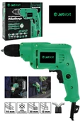 JetVolt 240V 60Hz Profesional 580W Metal Şanzıman 10mm Elektrikli Matkap - Yeşil - 1