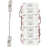 6 Volt Tek Kablolu Birbirine Bağlı Led - 1