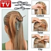 Kolay Saç Toplama Örgü Yapma Tokası Saç Şekillendirme Seti (5250) - 3