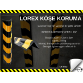 LOREX LR-K712 Oval Otopark Kolon Köşe Koruyucu 10lu Paket - 1