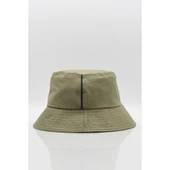 Eleven Market Düz Haki Kova Şapka Balıkçı Şapka Bucket Hat thumbnail 2