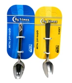 6 PARÇA  METAL ÇAY KAŞIK (5250) - 1