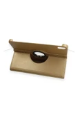 iPad 2022 10.9 (10.nesil) Kılıf 360 Tablet Deri Kılıf - Gold thumbnail 4
