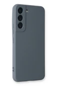 Samsung Galaxy S23 Plus Kılıf Nano içi Kadife Silikon - Gri thumbnail 2
