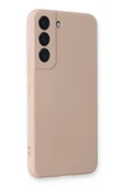 Samsung Galaxy S23 Plus Kılıf Nano içi Kadife Silikon - Pudra thumbnail 2