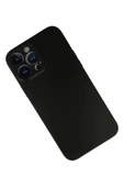 iPhone 13 Pro Kılıf PP Ultra İnce Kapak - Siyah thumbnail 2
