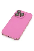 iPhone 13 Pro Max Kılıf Armada Lensli Kapak - Pembe thumbnail 4