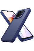 Xiaomi Redmi 12C Kılıf Elegant Kapak - Lacivert thumbnail 1