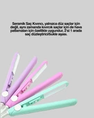 Seramik Kaplamalı, Saç Hasarını Azaltan Kısa Saçlara Uygun Bukle Maşası - 5