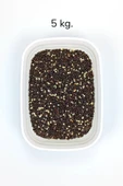 LitaeTrend Siyah Darı Sade Tozsuz Doğal Taze Kuş Yemi - 5 kg - 1