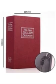 Kitap Görünümlü Gizli Kasa Büyük Boy Anahtarlı Kilitli Para Kasası - 4