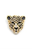 LitaeTrend Leopar Broş - Altın thumbnail 2