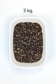 LitaeTrend Siyah Darı Sade Tozsuz Doğal Taze Kuş Yemi - 3 kg - 1