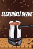 Elektrikli Türk Kahvesi Makinesi Elektrikli Cevze Telveli - 2