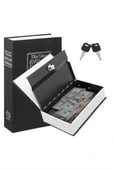 Kilitli Gizli Kasa Sözlük Kumbara Kitap Sözlük Görünümlü 18cm - 3