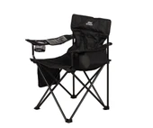 Aygaz Outdoor Siyah 100Kg Çelik Katlanır Kamp Sandalyesi - 2