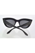 LitaeTrend Siyah Çerçeve Cat Eye Kadın Güneş Gözlüğü - Moda Gözlük - 3